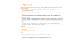 Desktop Screenshot of jagu.cz